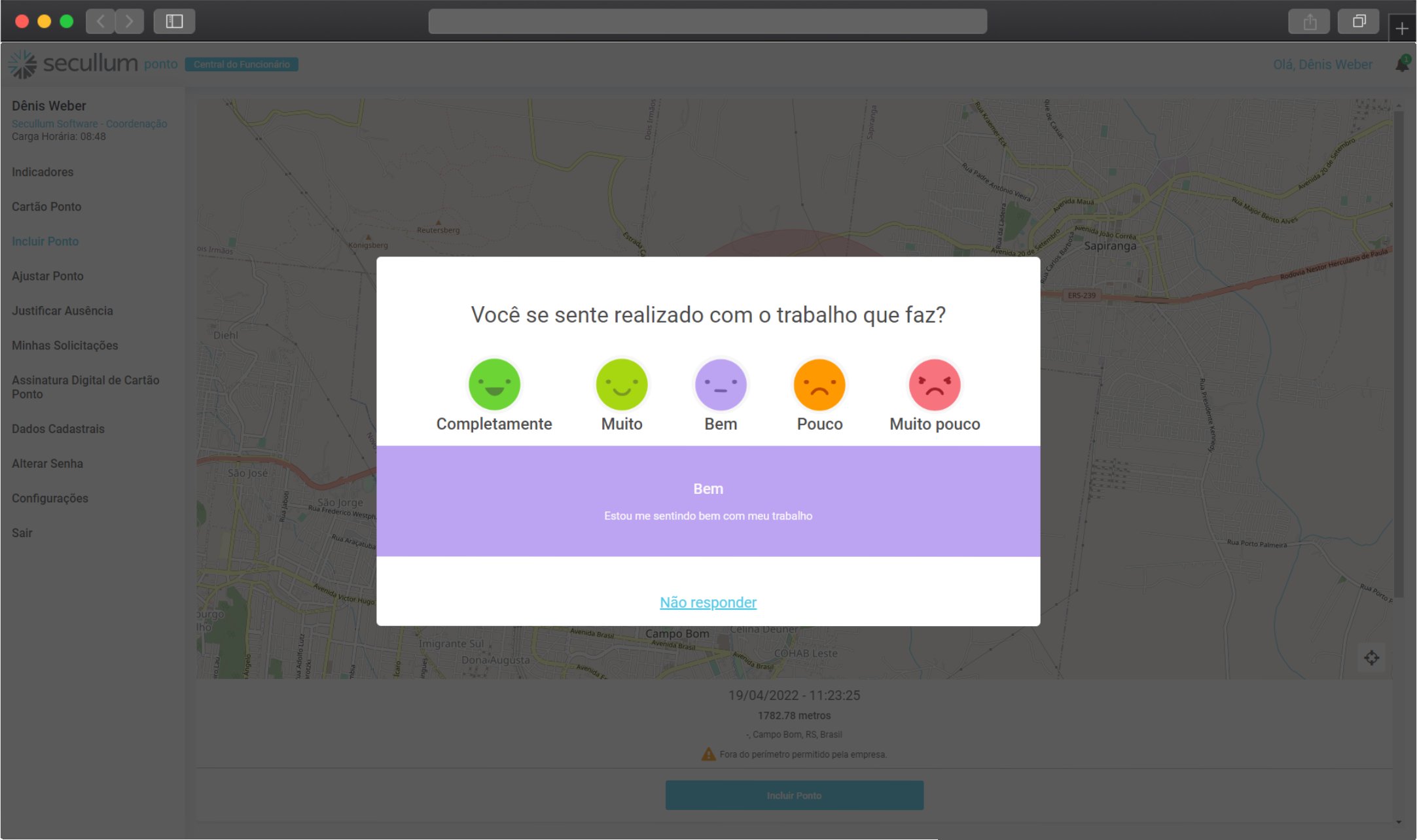 Central do Funcionário Web