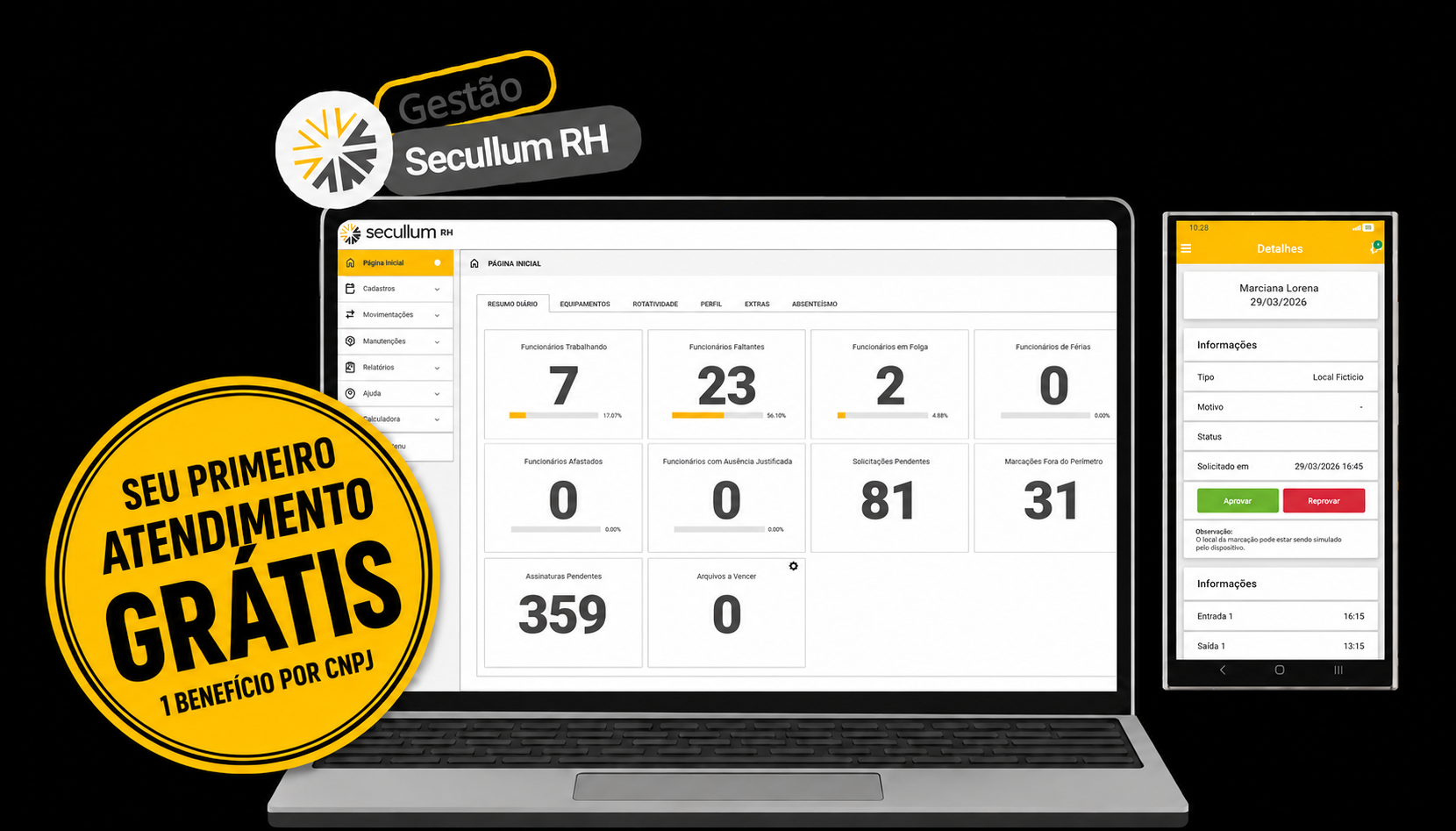 Secullum RH WEB Suporte